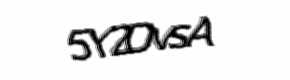 Security check image, please type the characters shown